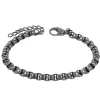 Arock JOHN Armband GunMetal – 363430