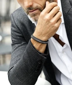 Arock KIAN Armband Svart/ Stål – 363232