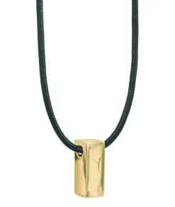 Arock TIM Leather Halsband Guld – 365281