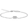 Blomdahl Armband Brilliance Oblong Crystal 32‑2493‑0801
