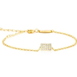 Blomdahl Armband Brilliance Oblong Crystal 32‑2393‑0801