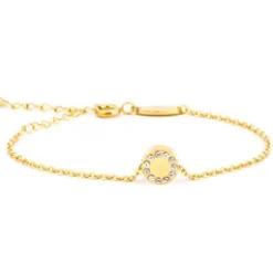 Blomdahl Armband Brilliance Puck Crystal 32‑2391‑0801