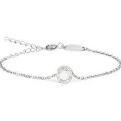 Blomdahl Armband Brilliance Puck Crystal 32‑2491‑0801
