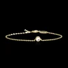 Blomdahl Armband G Bezel Guld 5 mm, Crystal