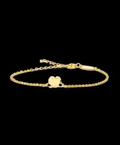 Blomdahl Armband Guld Heart 8 mm