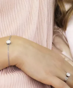 Blomdahl Armband S Brilliance Halo 8 mm, Crystal