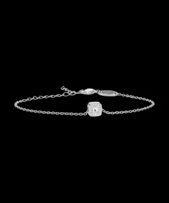 Blomdahl Armband Silver Brilliance Cushion 8 mm, Crystal
