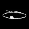 Blomdahl Armband Silver Heart 8 mm