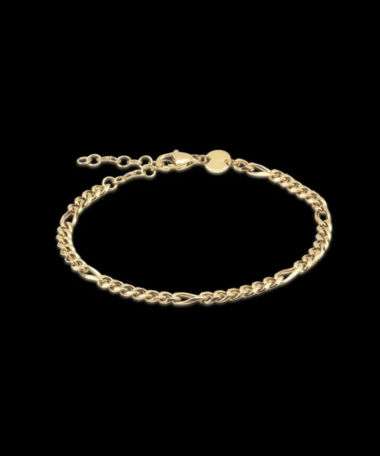 Blomdahl Guld Tiny Figaro Armband