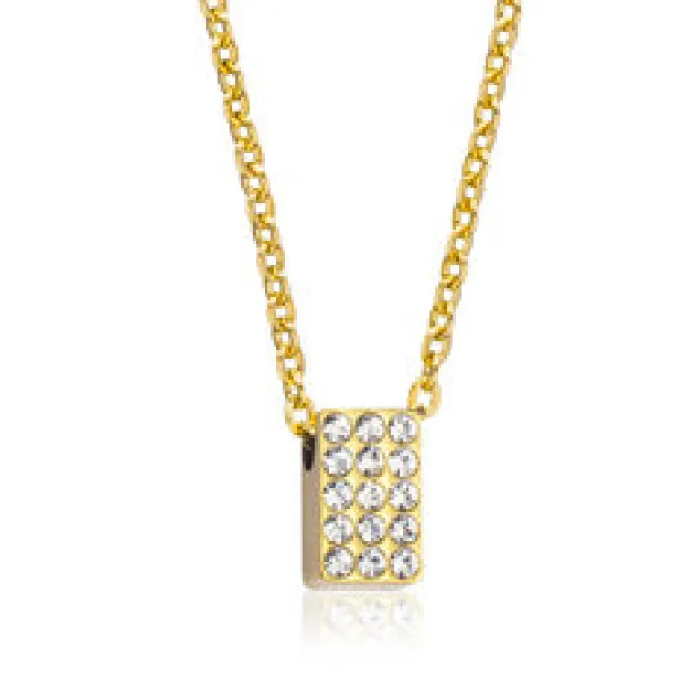 Blomdahl Halsband Brilliance Oblong Crystal 33‑2393‑0801