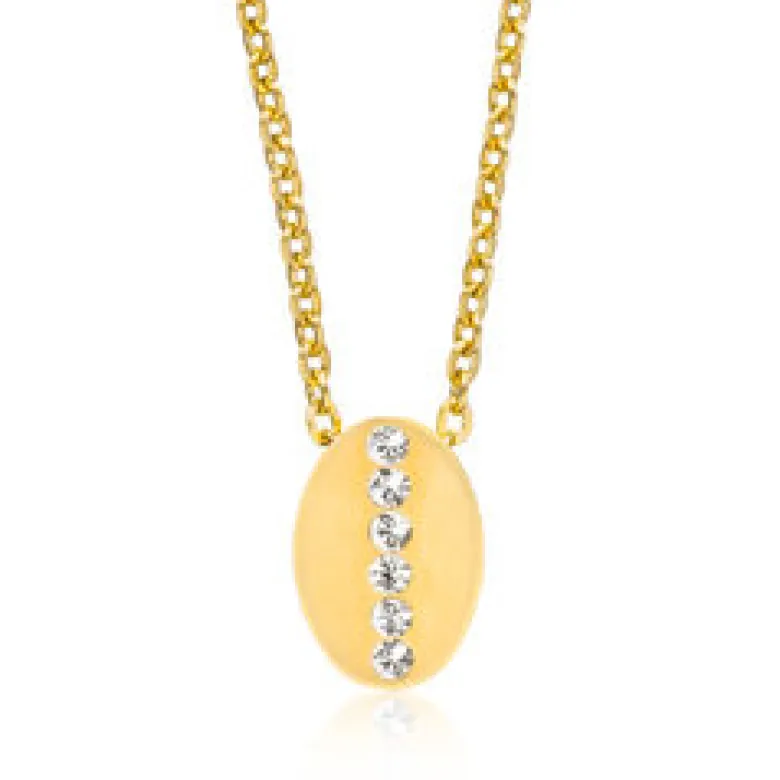 Blomdahl Halsband Brilliance Oval Crystal 33‑2341‑1001
