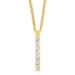 Blomdahl Halsband Brilliance Straight Crystal 33‑23197‑2001