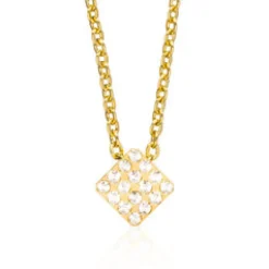 Blomdahl Halsband Brilliance Square Crystal 33‑2392‑0801