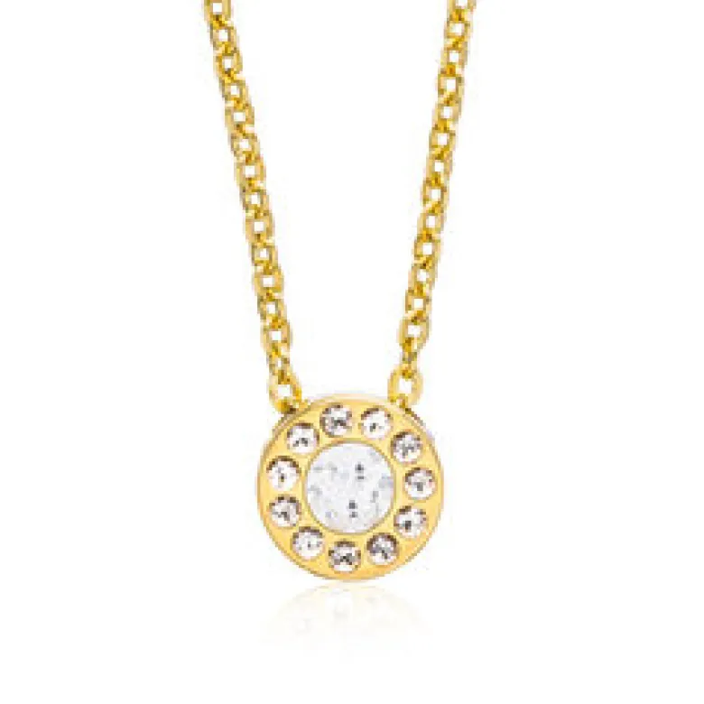 Blomdahl Halsband Brilliance Halo Crystal 33‑2365‑0801