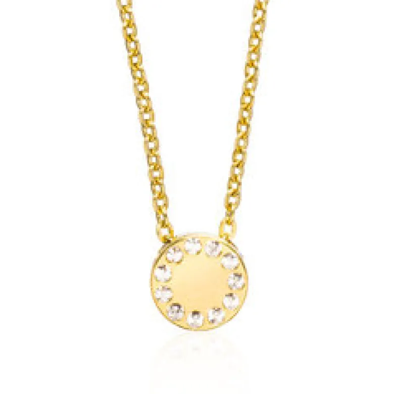 Blomdahl Halsband Brilliance Puck Crystal 33‑2391‑0801