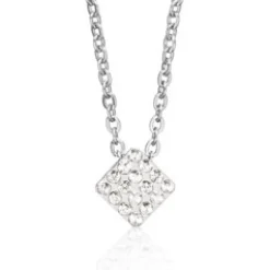 Blomdahl Halsband Brilliance Square Crystal 33‑2492‑0801
