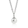 Blomdahl Halsband Pearl White 33‑2433‑0659