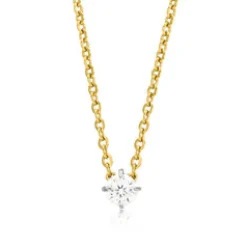 Blomdahl Halsband Tiffany CZ White 5 mm 33‑2304‑0530