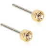 Blomdahl Örhängen Bezel Crystal 3 mm 15‑1302‑01