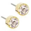 Blomdahl Örhängen Bezel Crystal 6 mm 15‑1309‑01
