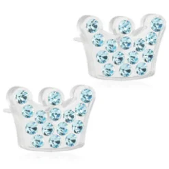 Blomdahl Örhängen Brilliance Princess Aquamarine 15‑01125‑05
