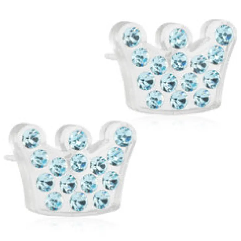 Blomdahl Örhängen Brilliance Princess Aquamarine 15‑01125‑05