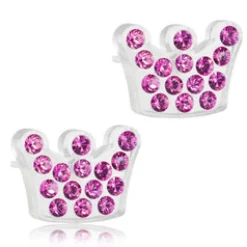 Blomdahl Örhängen Brilliance Princess Rose 15‑01125‑03