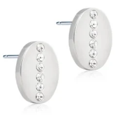 Blomdahl Örhängen Brilliance Oval Crystal 15‑1241‑01