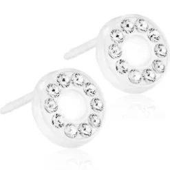 Blomdahl Örhängen Brilliance Puck Hollow Crystal 15‑01191‑01