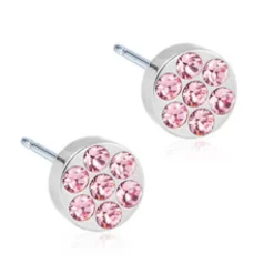 Blomdahl Örhängen Brilliance Plenary Light Rose 5 mm 15‑12166‑24