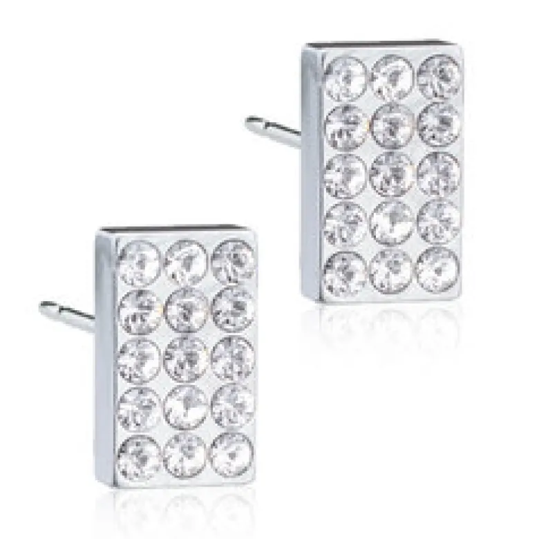 Blomdahl Örhängen Brilliance Oblong Crystal 15‑1493‑01