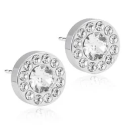 Blomdahl Örhängen Brilliance Halo Crystal 15‑1465‑01