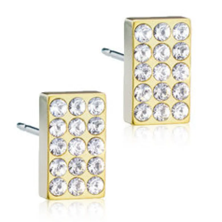 Blomdahl Örhängen Brilliance Oblong Crystal 15‑1393‑01