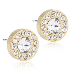 Blomdahl Örhängen Brilliance Halo Crystal 15‑1365‑01