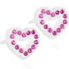 Blomdahl Örhängen Brilliance Heart Hollow Rose 15‑01121‑03