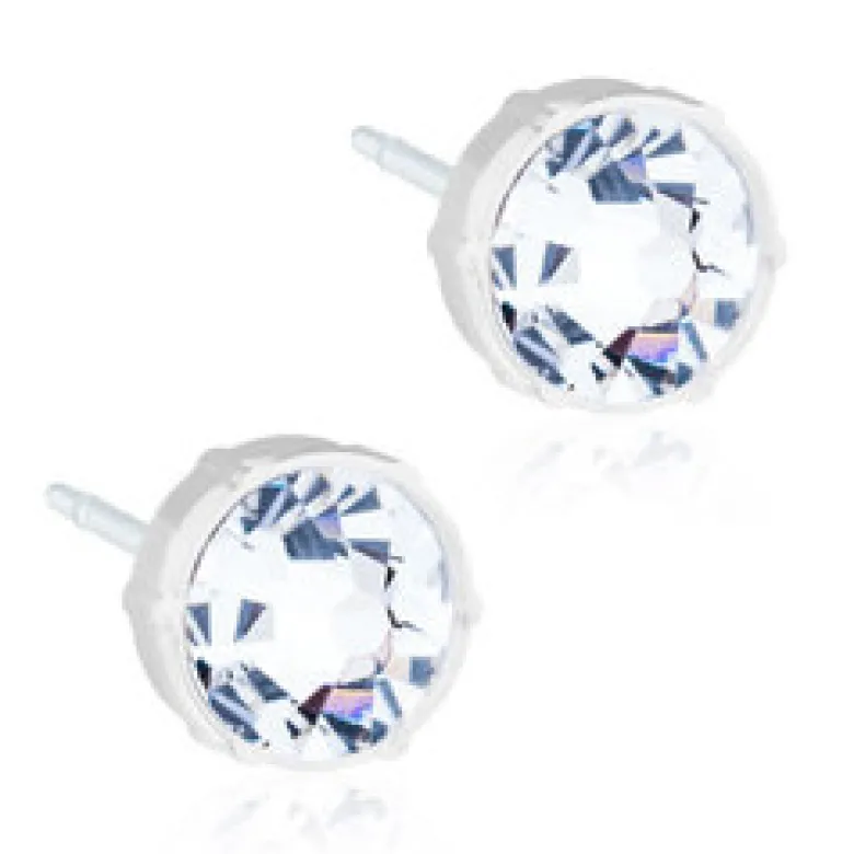 Blomdahl Örhängen Crystal 6 mm 15‑0109‑01