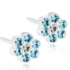 Blomdahl Örhängen Daisy Aquamarine Crystal 15‑0114‑55