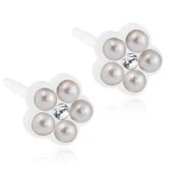 Blomdahl Örhängen Daisy Pearl Light Grey 15‑0114‑60