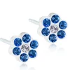 Blomdahl Örhängen Daisy Sapphire Crystal 15‑0114‑43