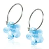 Blomdahl Örhängen Flower Aquamarine 15‑1257‑05