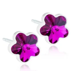 Blomdahl Örhängen Flower Fuchsia 15‑0130‑09