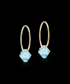 Blomdahl Örhängen GT 14 mm Aquamarine 15-1347-05