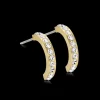 Blomdahl Örhängen GT Pendant Brilliance Curved 15 mm , Crystal 15-13147-01