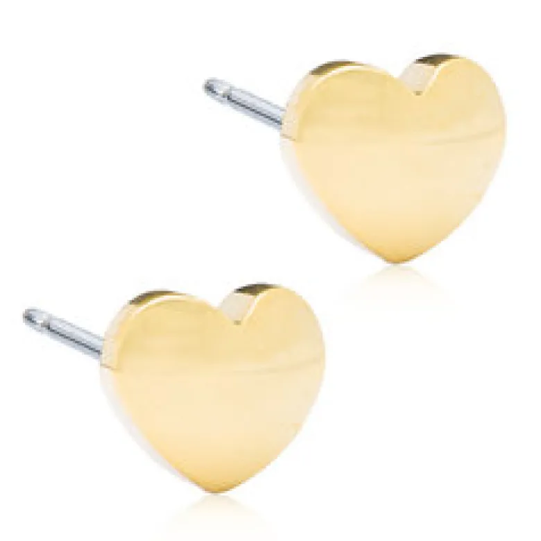 Blomdahl Örhängen Heart 8 mm 15‑1372‑00