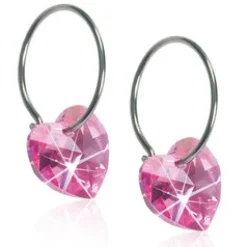 Blomdahl Örhängen Heart Rose 15‑1255‑03
