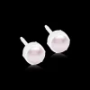 Blomdahl Örhängen MP Bezel Pearl 6 mm, Light rose 15-0109-64