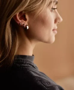 Blomdahl Örhängen NT Pendant Plain Curved 10 mm 15-12149-00