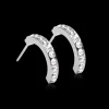 Blomdahl Örhängen NT Pendant Brilliance Curved 15 mm , Crystal 15-12147-01