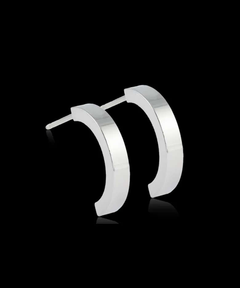 Blomdahl Örhängen NT Pendant Plain Curved 15 mm 15-12150-00