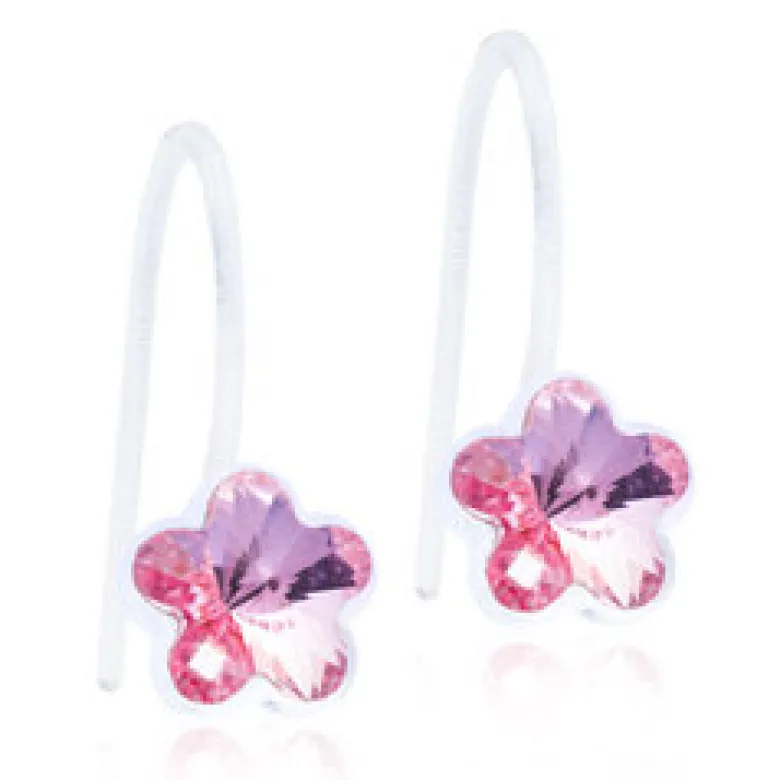Blomdahl Örhängen Pendant Fixed Flower Light Rose 15‑0180‑3024